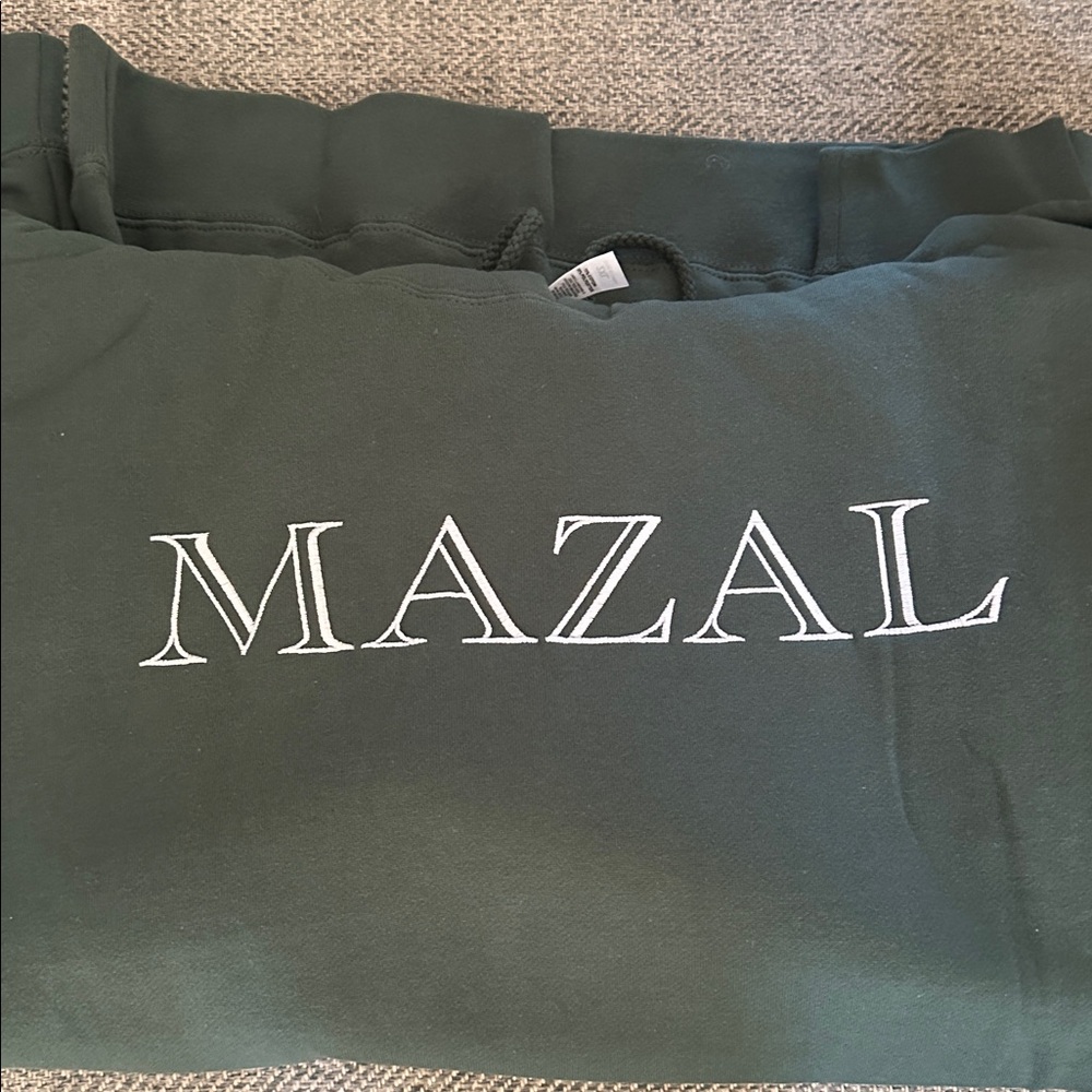 Mazal Forest Green Hoodie